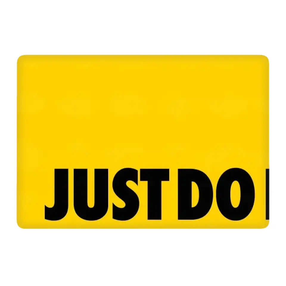 JUST DO IT APPLE MACBOOK SKIN