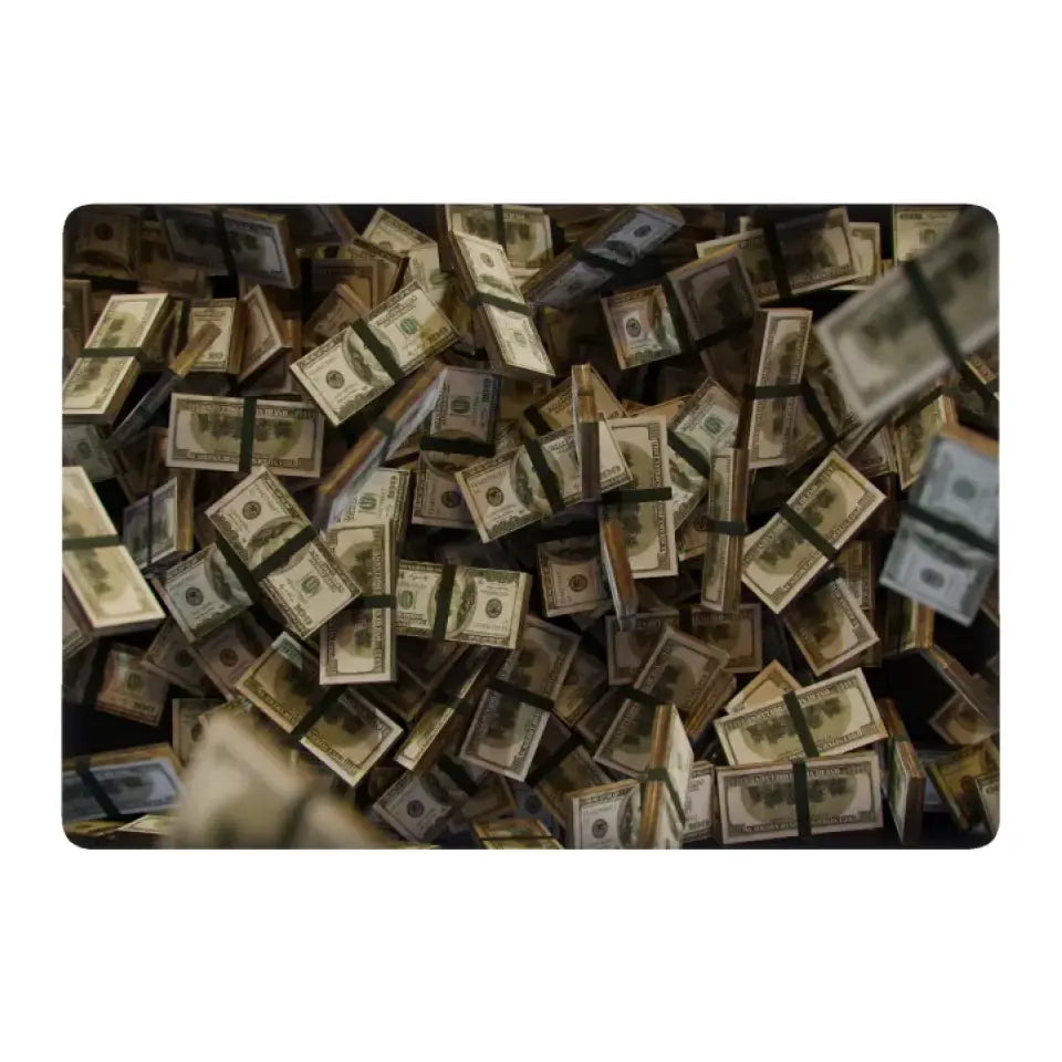 MONEY MAKING APPLE MACBOOK SKIN