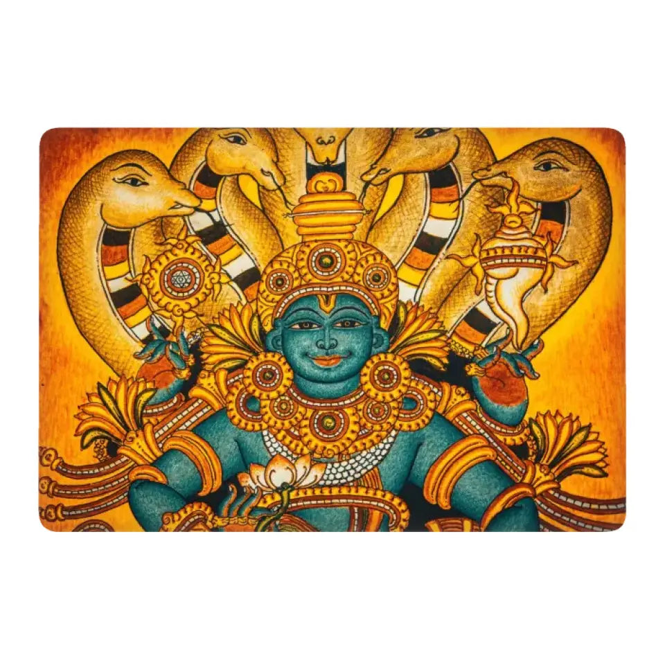 THE LORD VISHNU APPLE MACBOOK SKIN