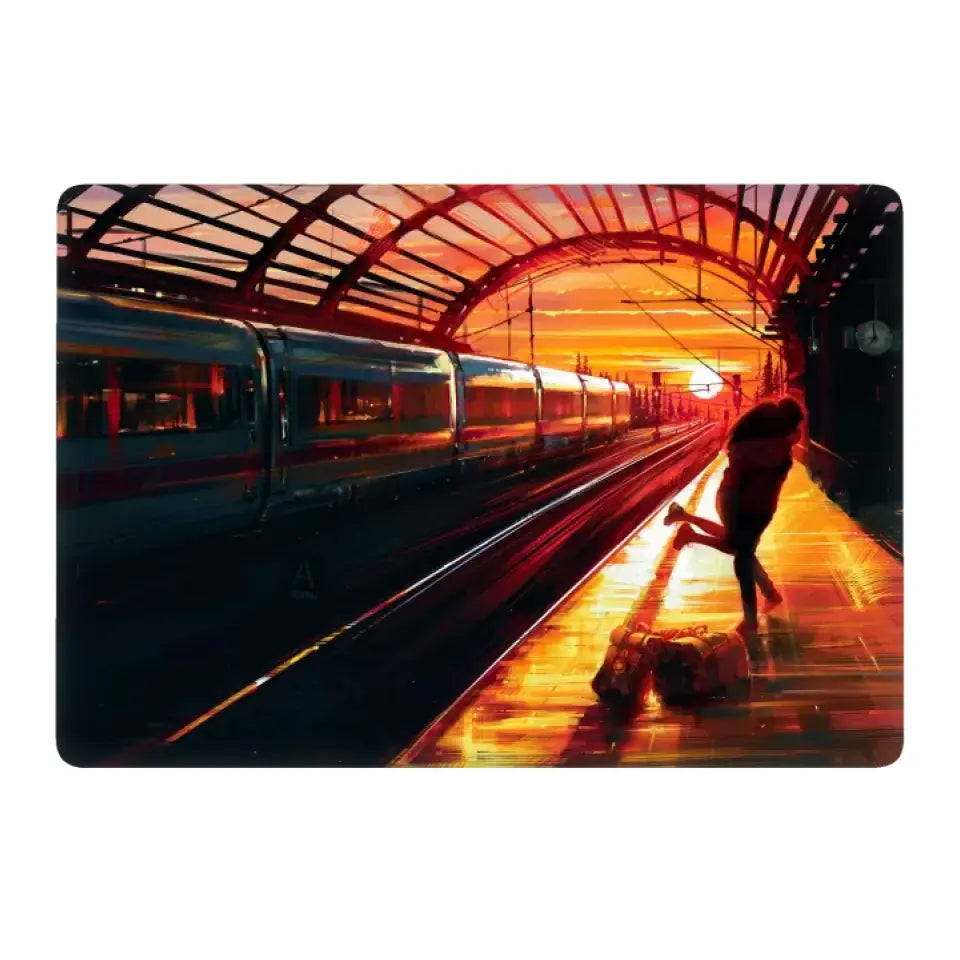 THE LOVE STATION APPLE MACBOOK SKIN