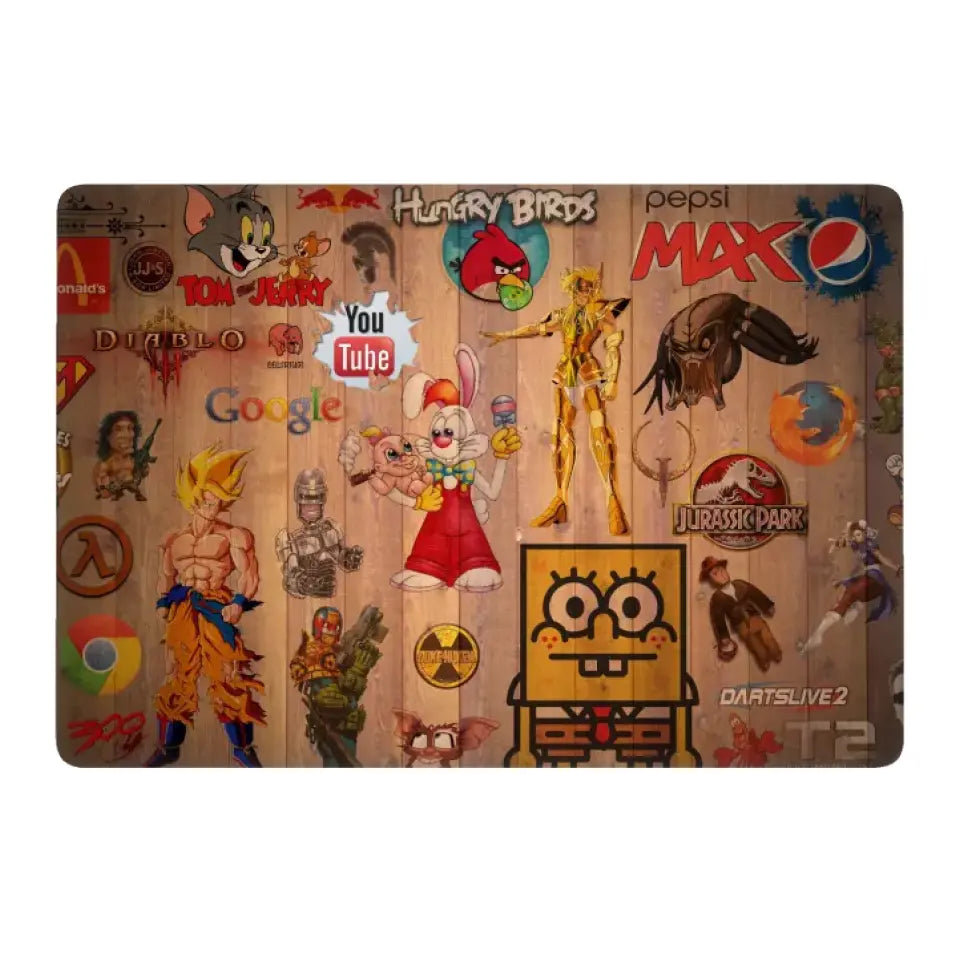 CARTOON MOVIE POPULAR CHARACTER APPLE MACBOOK SKIN