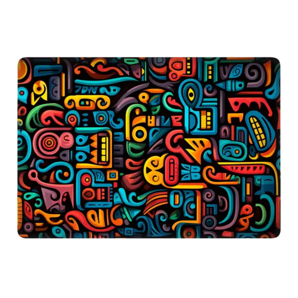 DOODLES PATTERN APPLE MACBOOK SKIN