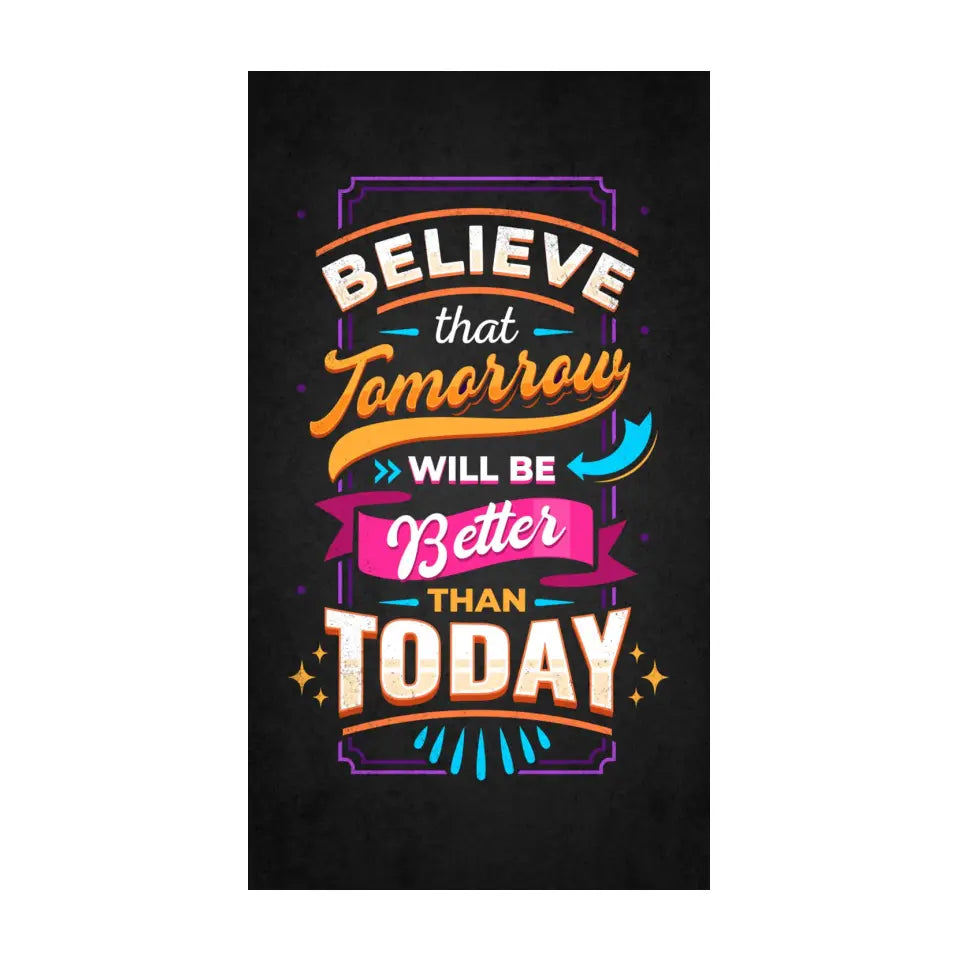 BELIEVE TODAY MOBILE COVER