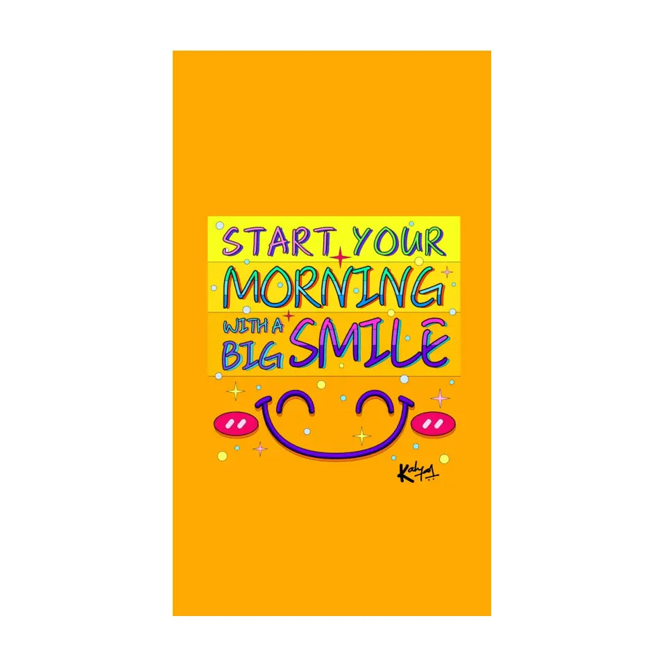 START YOUR MORNING MOBILE COVER