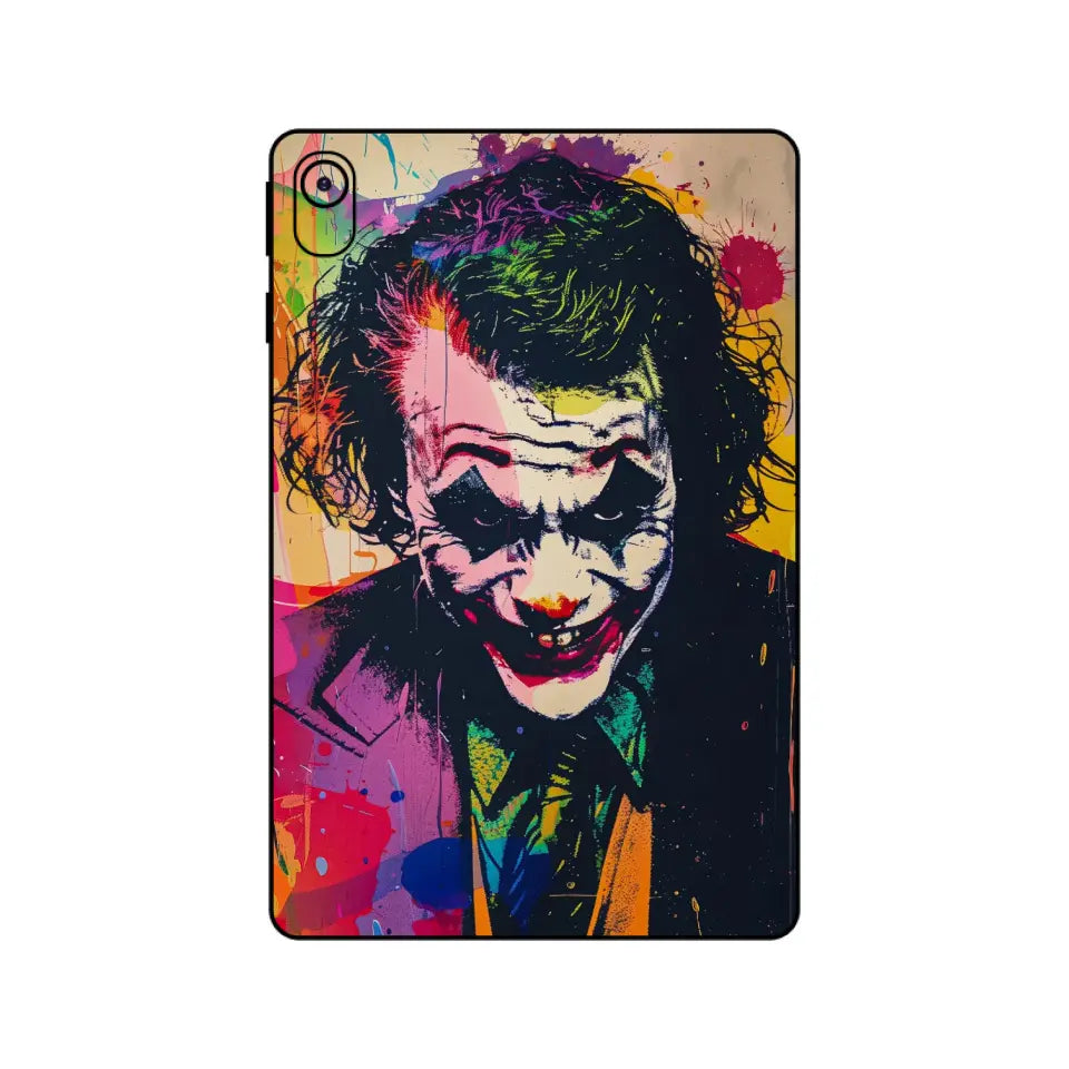 COLOURFULL SMILEY JOKER IPAD SKIN