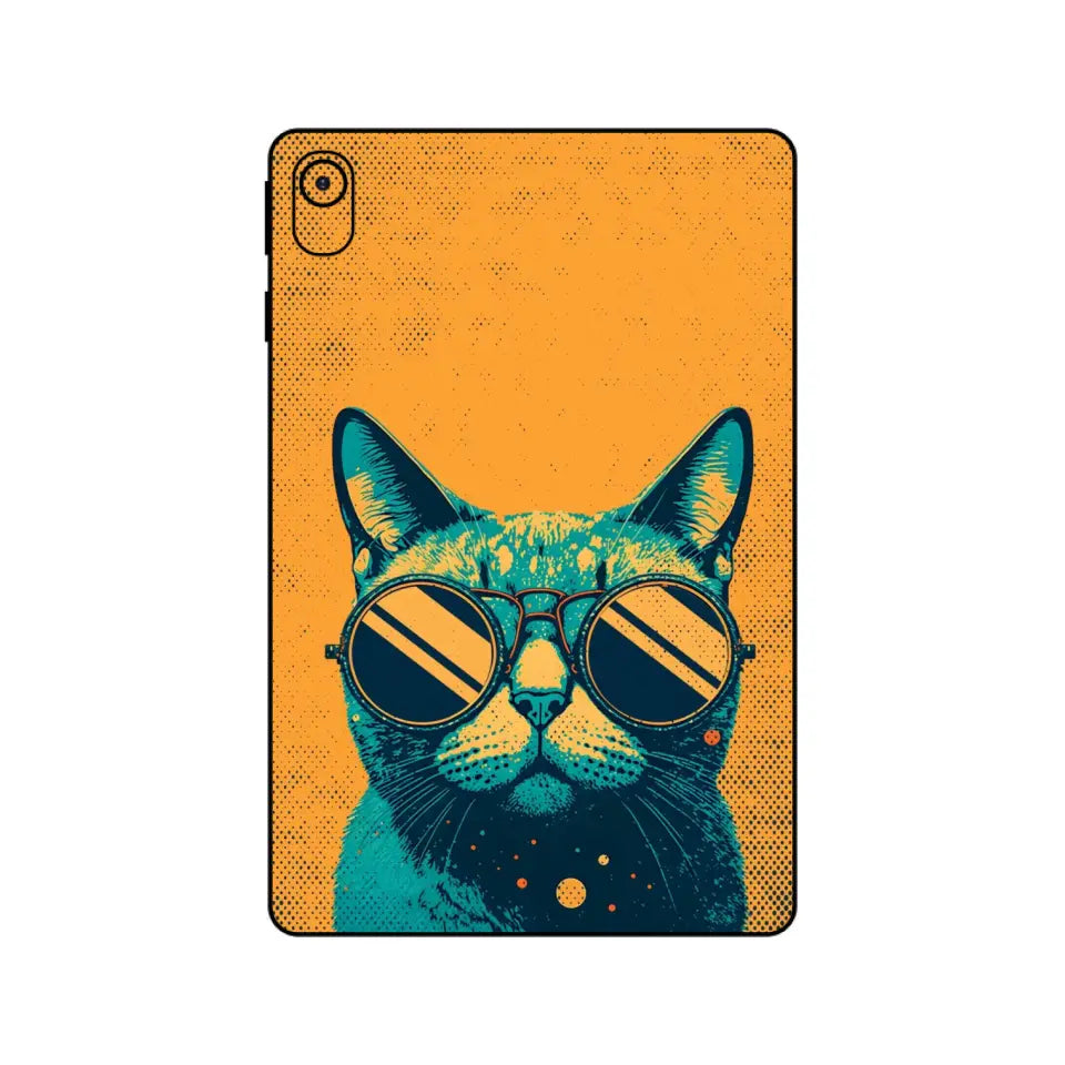 COOL CAT IN SHADES IPAD SKIN