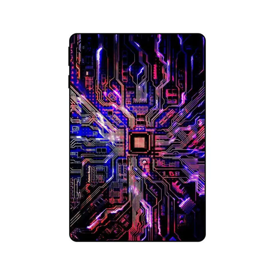 RED CIRCUIT IPAD SKIN