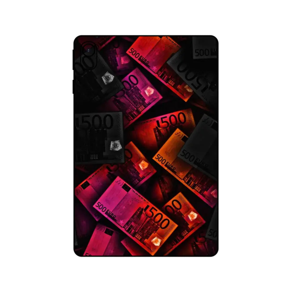 DARK EURO MONEY IPAD SKIN
