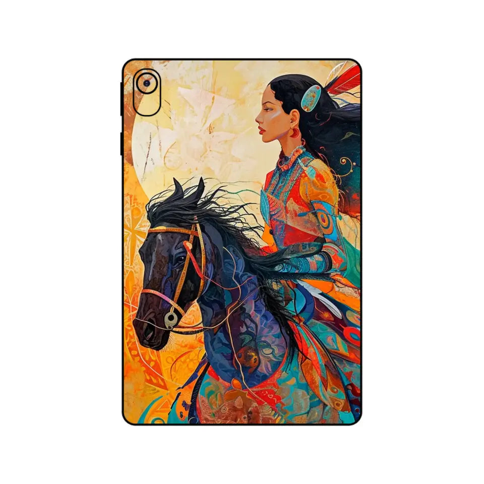 SPEED OF HORSE GIRL IPAD SKIN