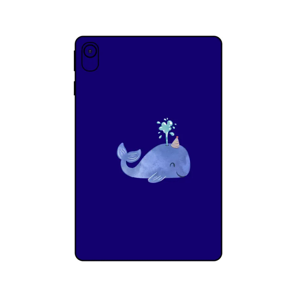 BEAUTIFUL NBLUE WHALE IPAD SKIN