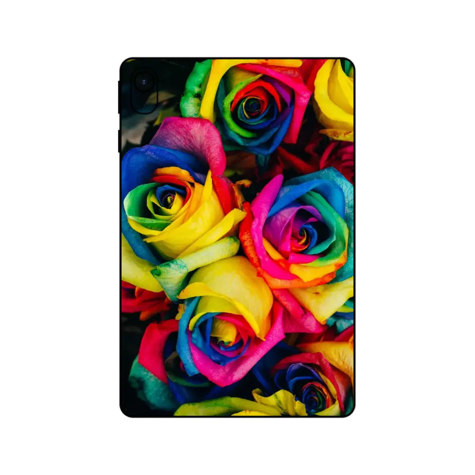 RAINBOW ROSE IPAD SKIN