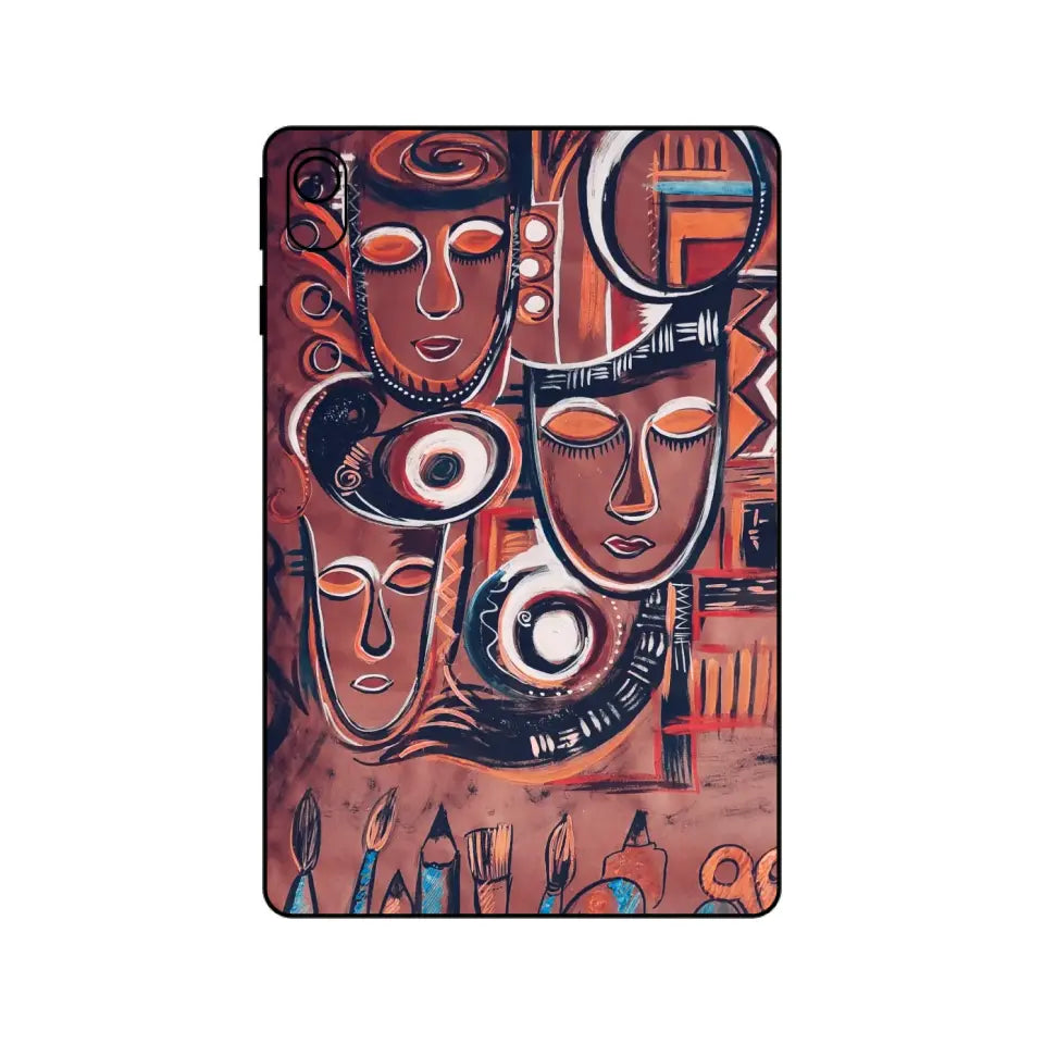 Africal Abstract Art IPad Skin