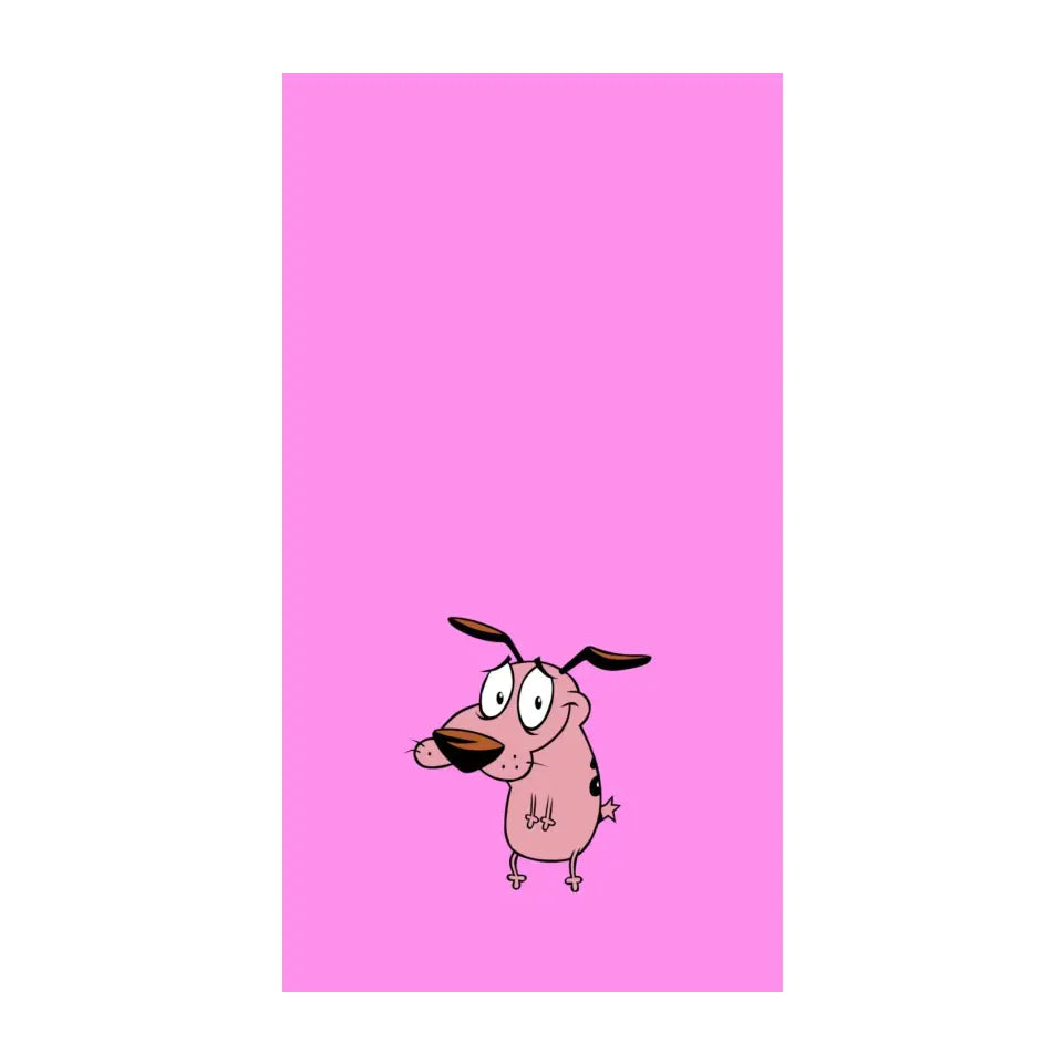 COURAGE THE COWARDLY DOG MOBILE COVER