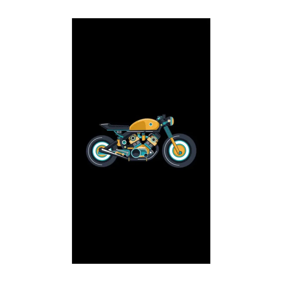 MOTORBIKE LUTRATION MOBILE COVER