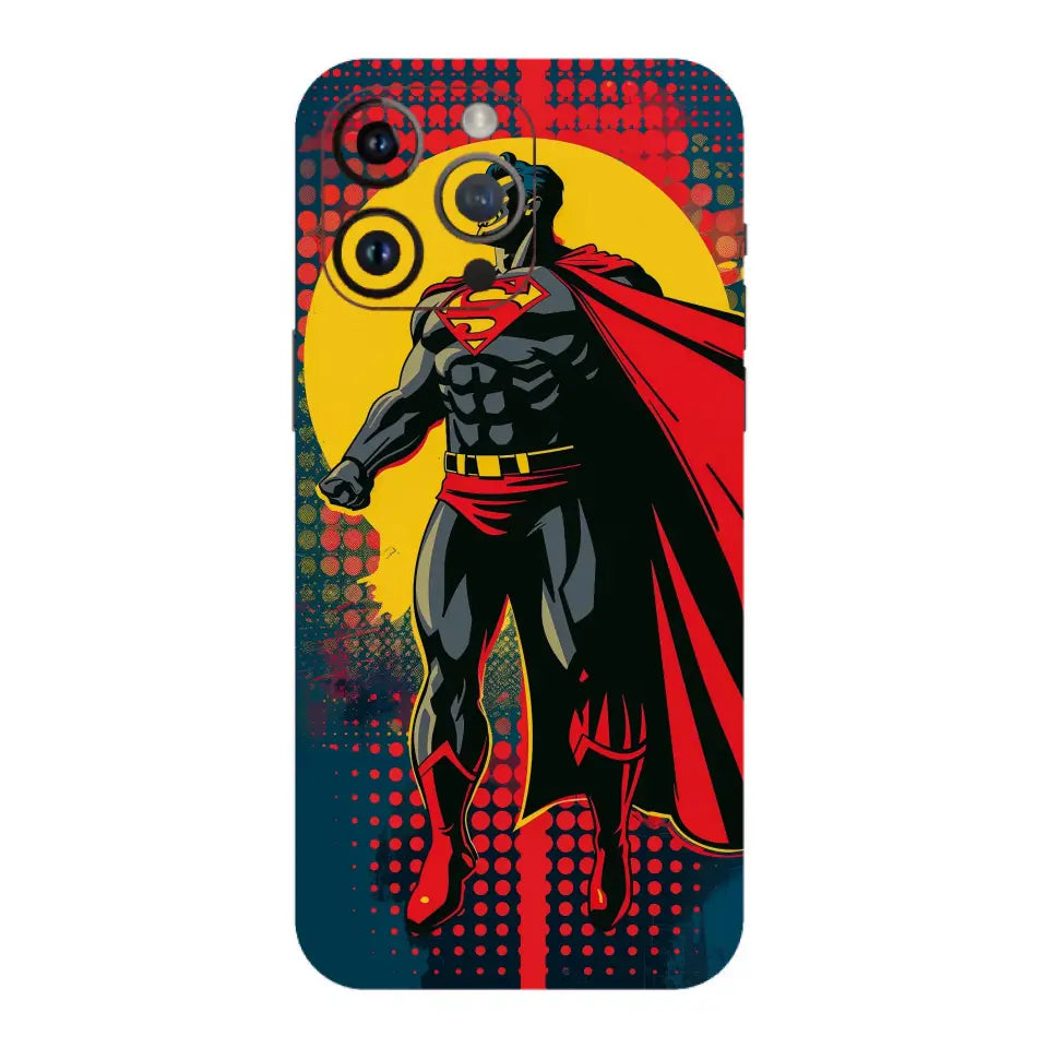 Superman Man of Steel Mobile Skin | Dc Skin