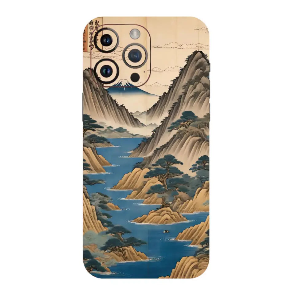 Japanese Art Mobile Skin