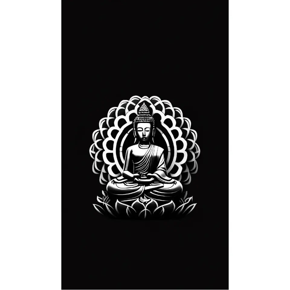 Lotus Buddha Mobile Skin