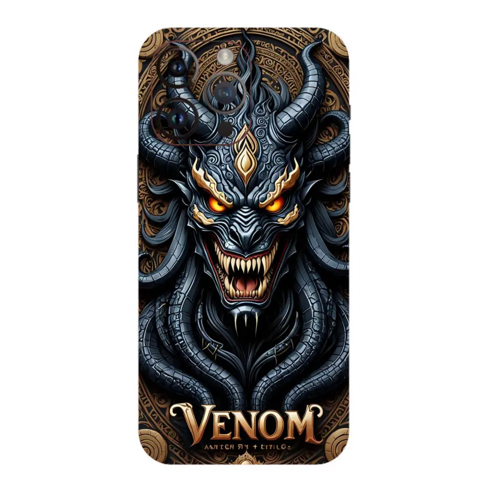 Dark Demon Face Mobile Skin