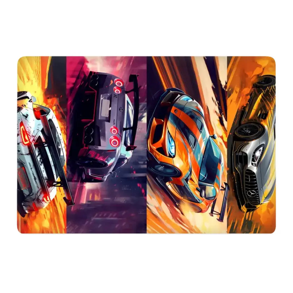 RACING CAR LAPTOP SKIN