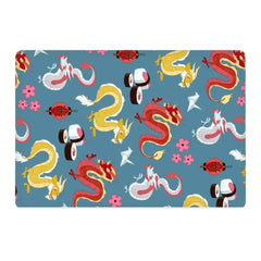 RED ORANGE DRAGON LAPTOP SKIN