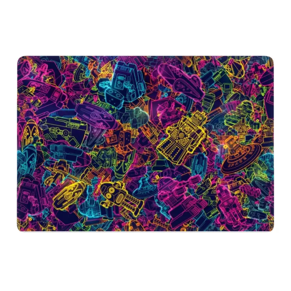 ROBOTS ART LAPTOP SKIN