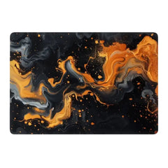 BLACK AND GOLD MARBLE MACBOOK SKIN