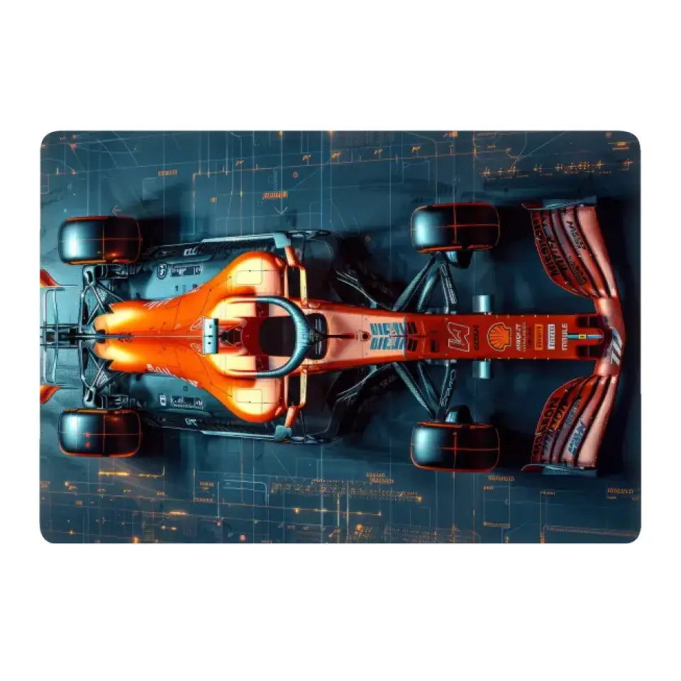 FORMULA 1 RACE CAR MACBOOK SKIN