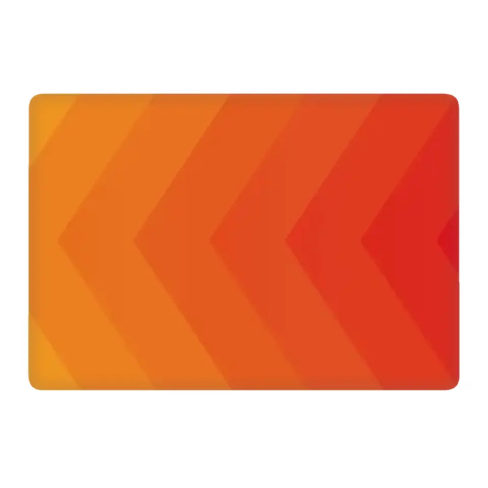 ORANGE FLAT MACBOOK SKIN