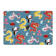 RED ORANGE DRAGON MACBOOK SKIN