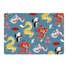 RED ORANGE DRAGON MACBOOK SKIN