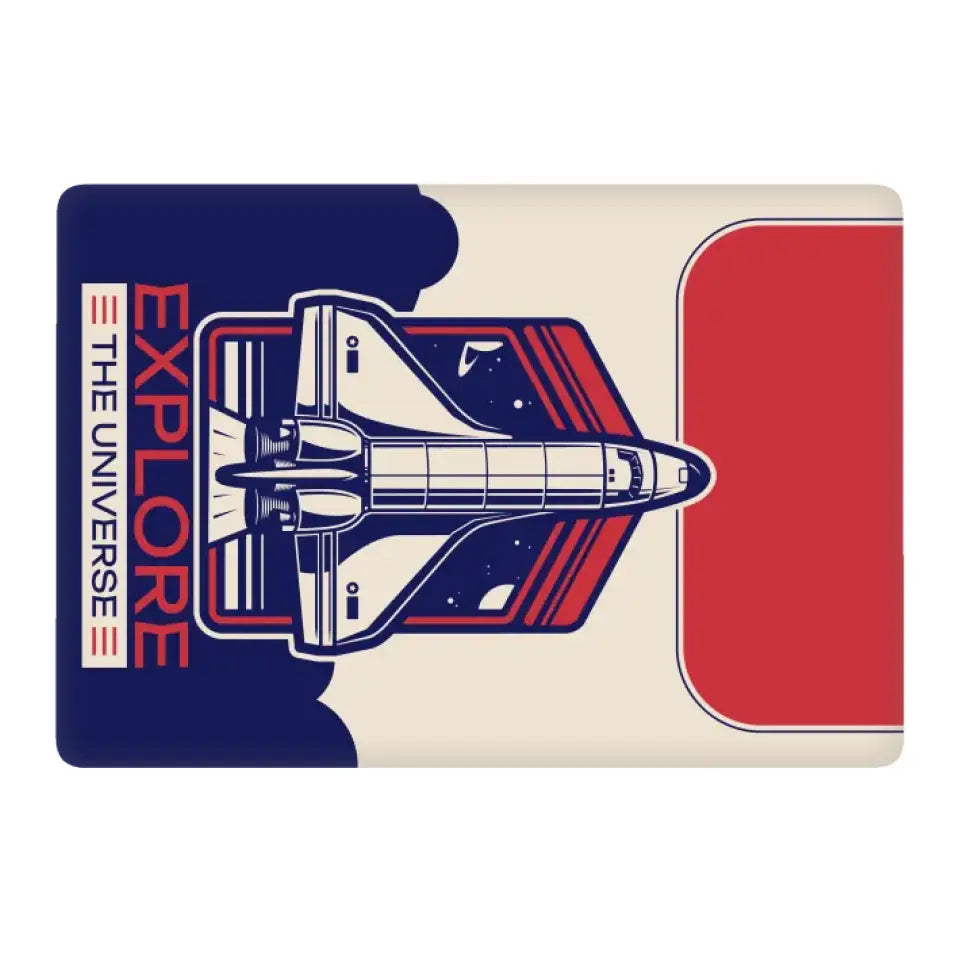 VINTAGE SPACESHIP MACBOOK SKIN