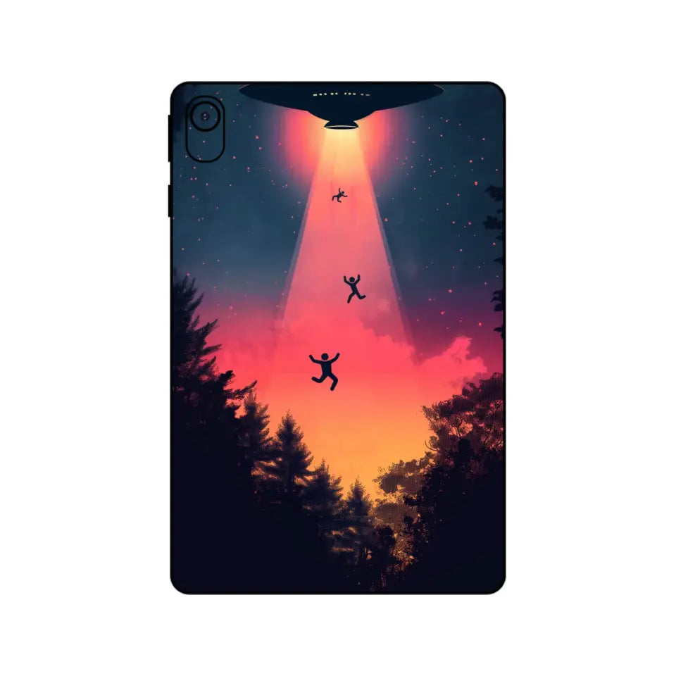 ALIEN SPACESHIP I PAD SKIN
