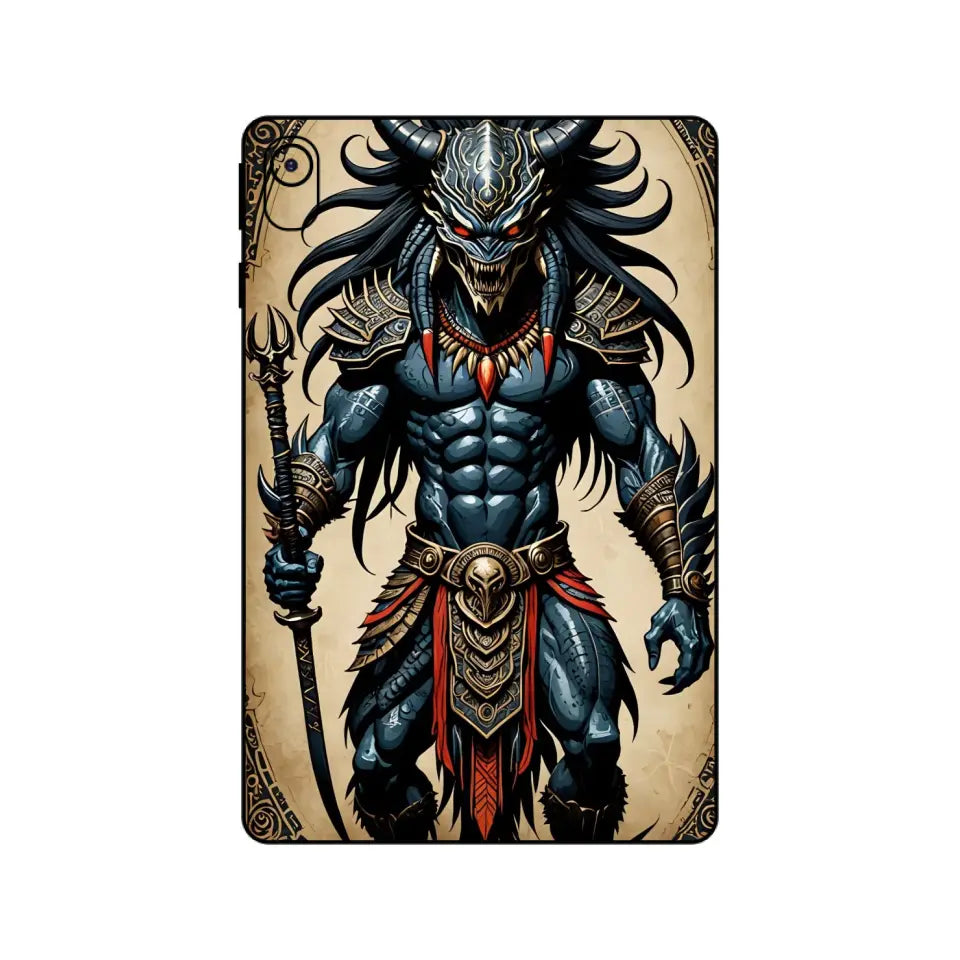 BLUE DEVIL I PAD SKIN