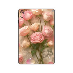PINK AND WHITE ROSES I PAD SKIN
