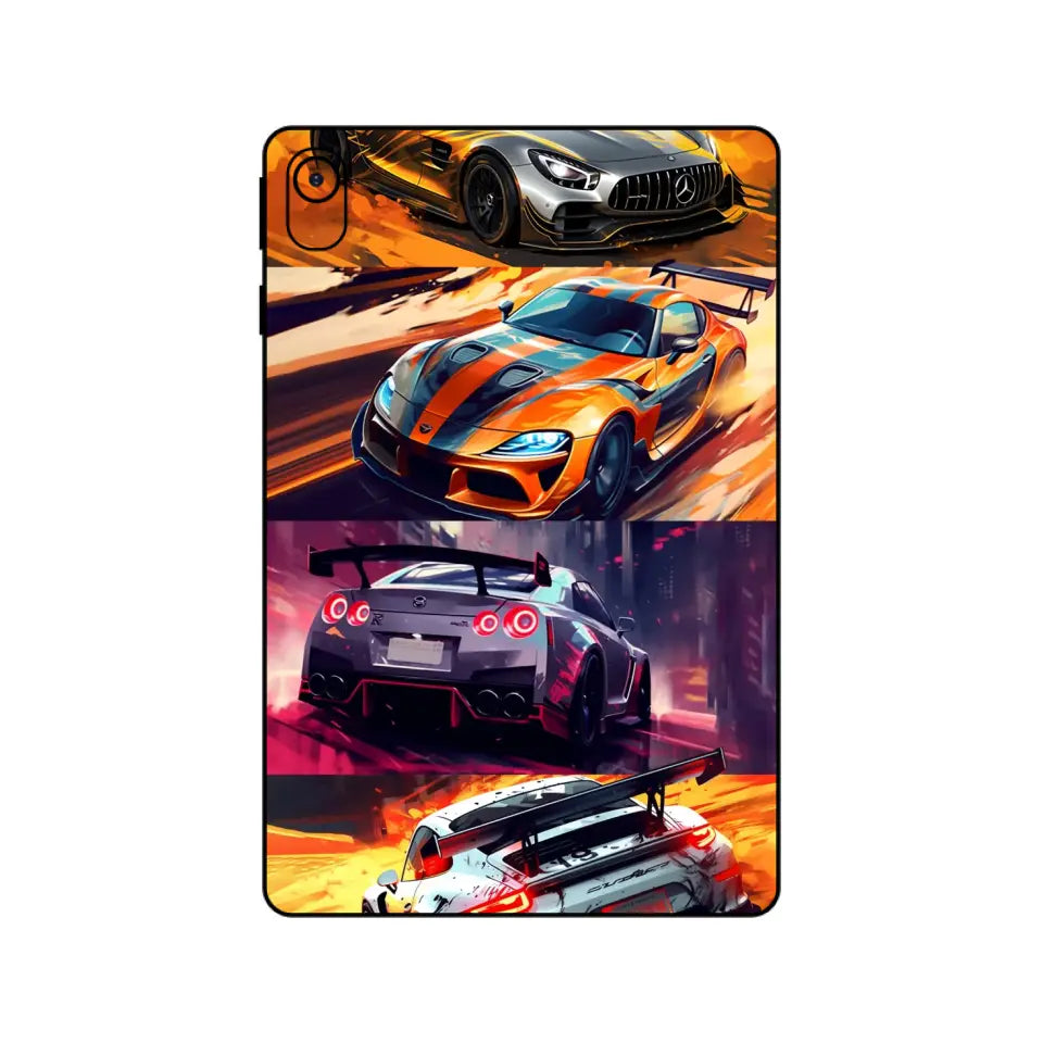 SPORTS CARS I PAD SKIN