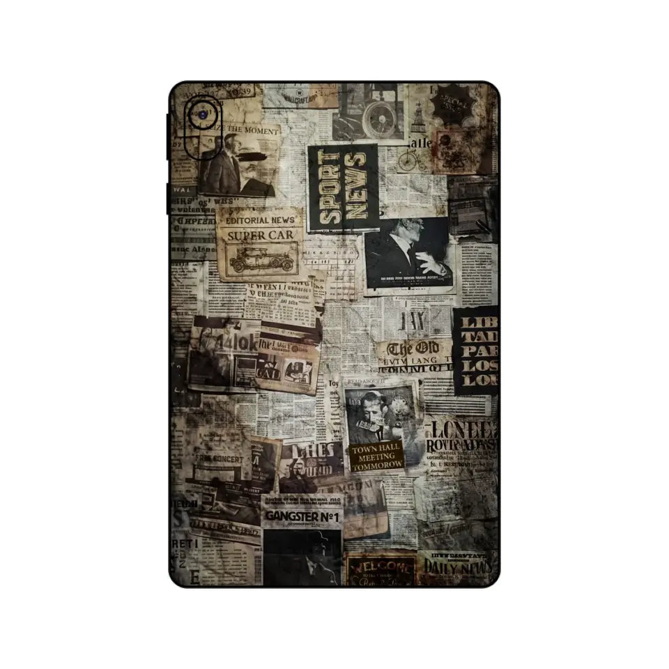 VINTAGE NEWSPAPERS I PAD SKIN