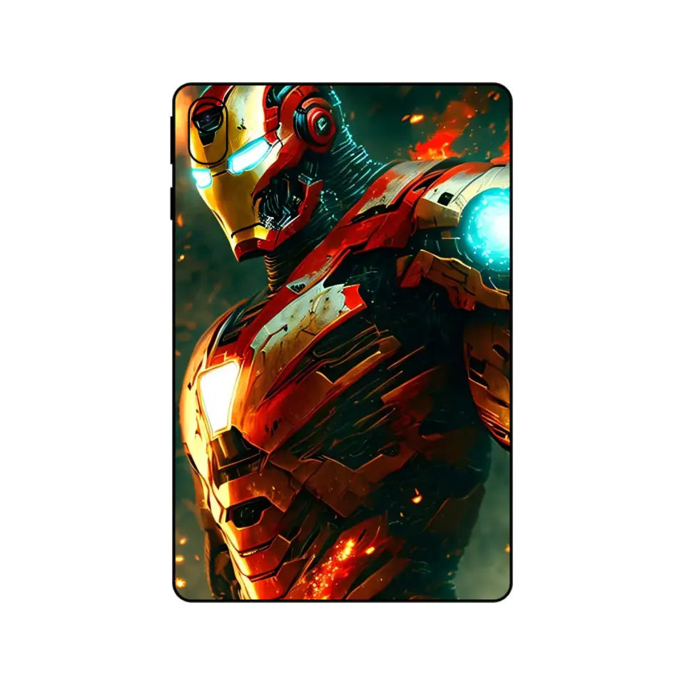 ANGRY IRON MAN I PAD SKIN