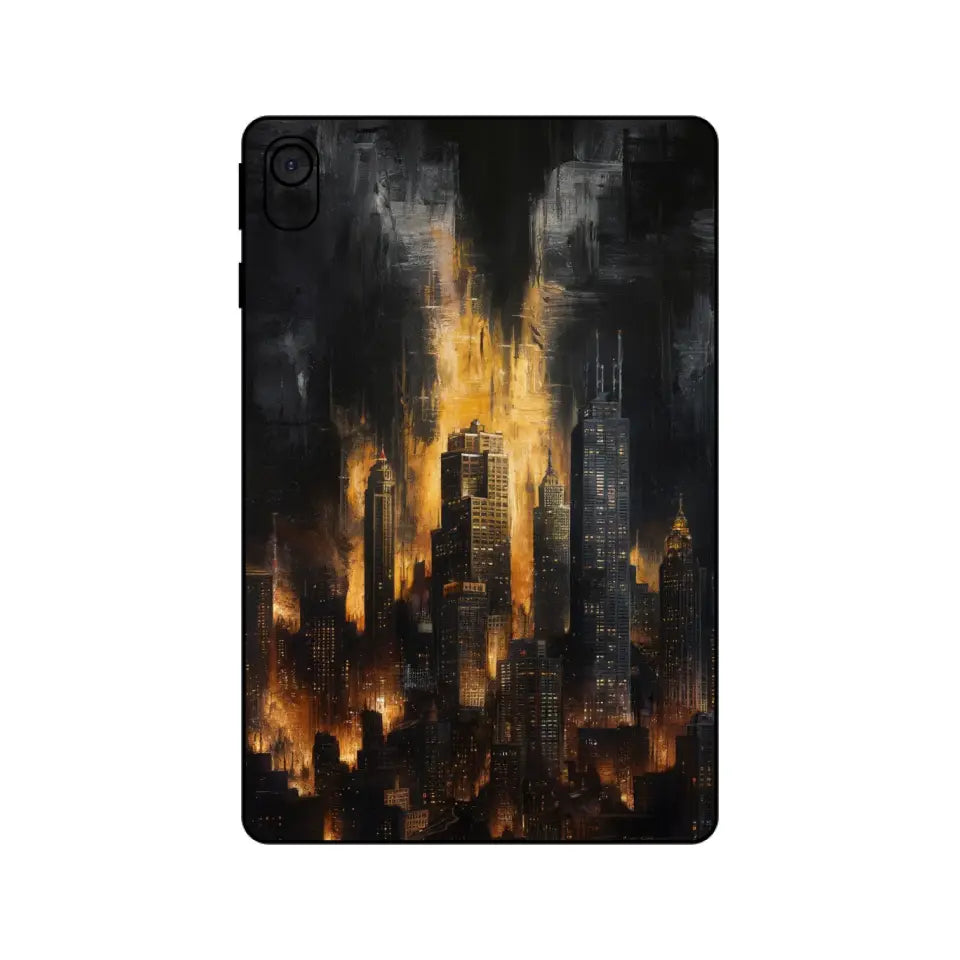 CITY OF WITH SKYSCRAPERS I PAD SKIN