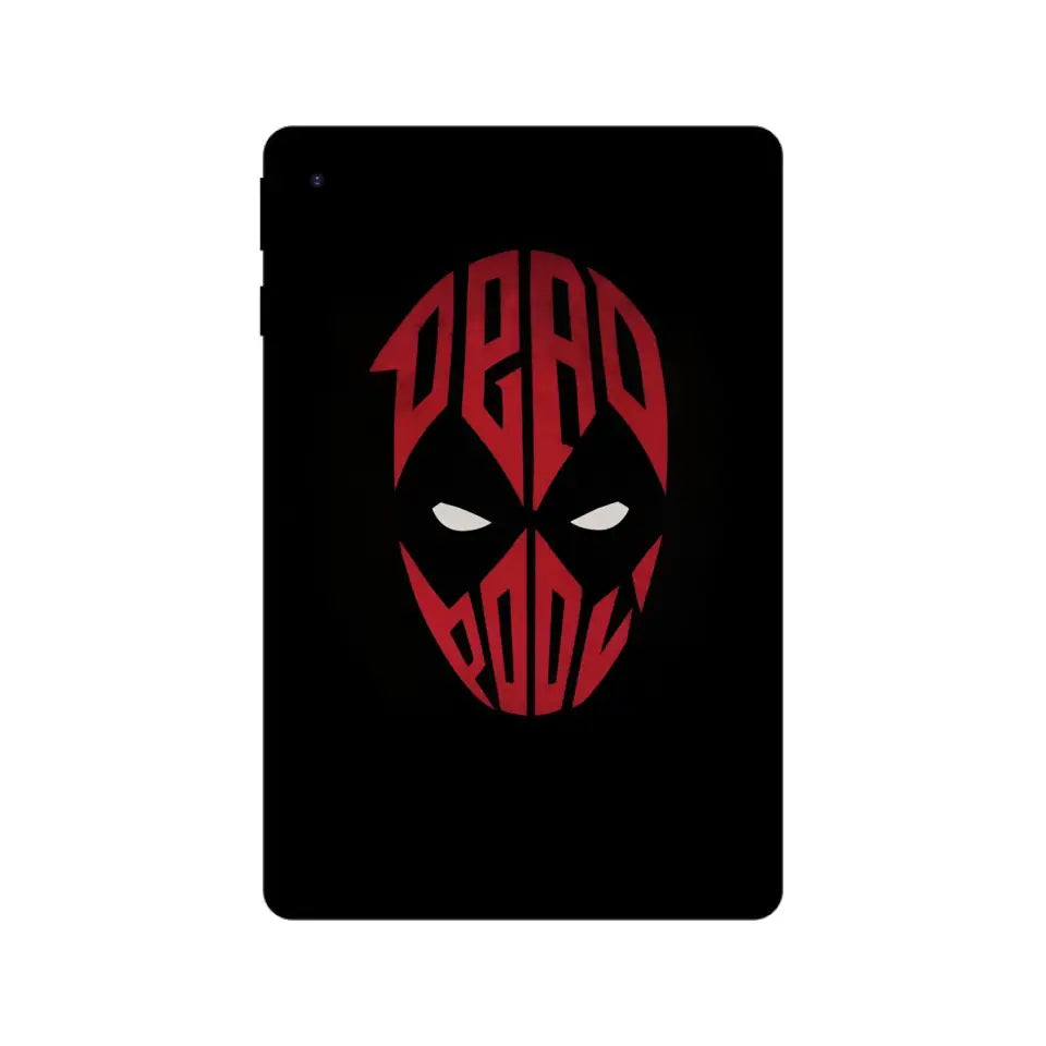 DEADPOOL MASK I PAD SKIN