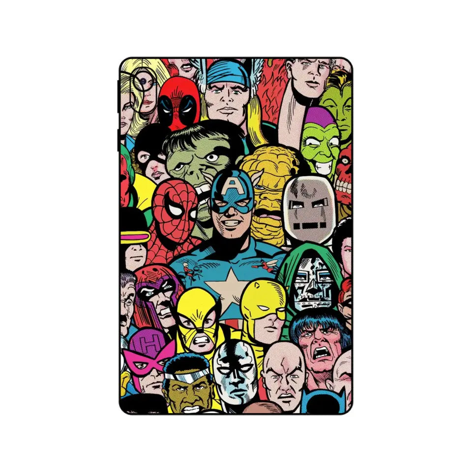 MARVEL HEROES I PAD SKIN
