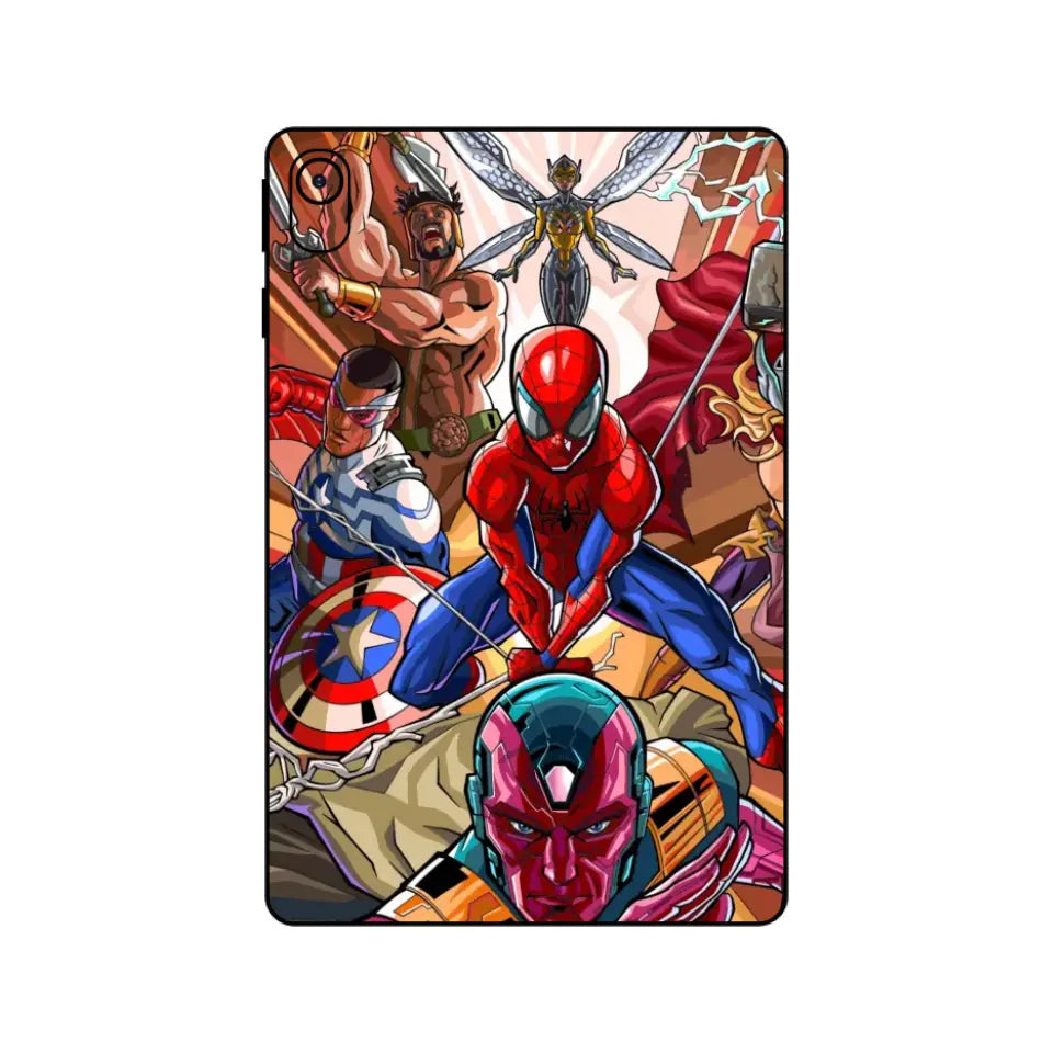 MARVEL SUPER HEROES I PAD SKIN