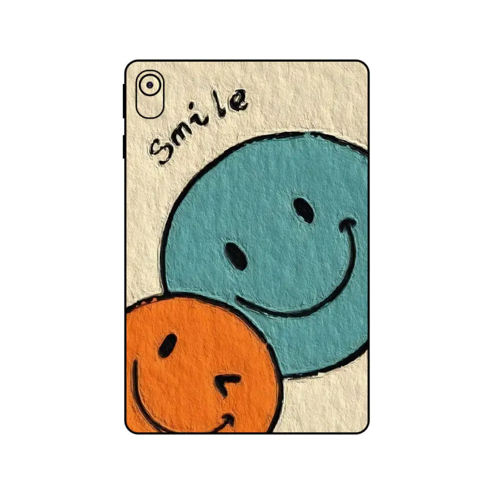 SMILE MOON EMOJI I PAD SKIN