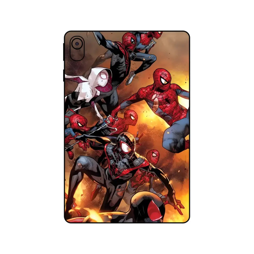 SPIDER VERSE MARVEL COMICS I PAD SKIN