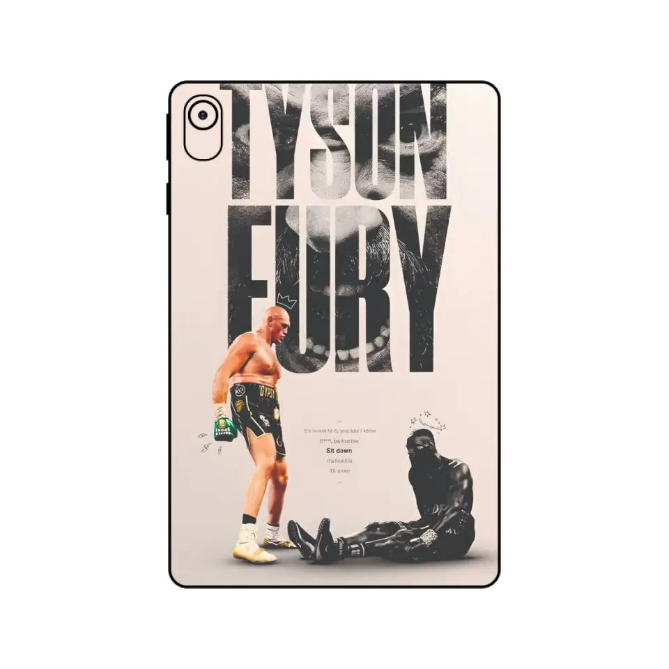 TYSON FURY I PAD SKIN