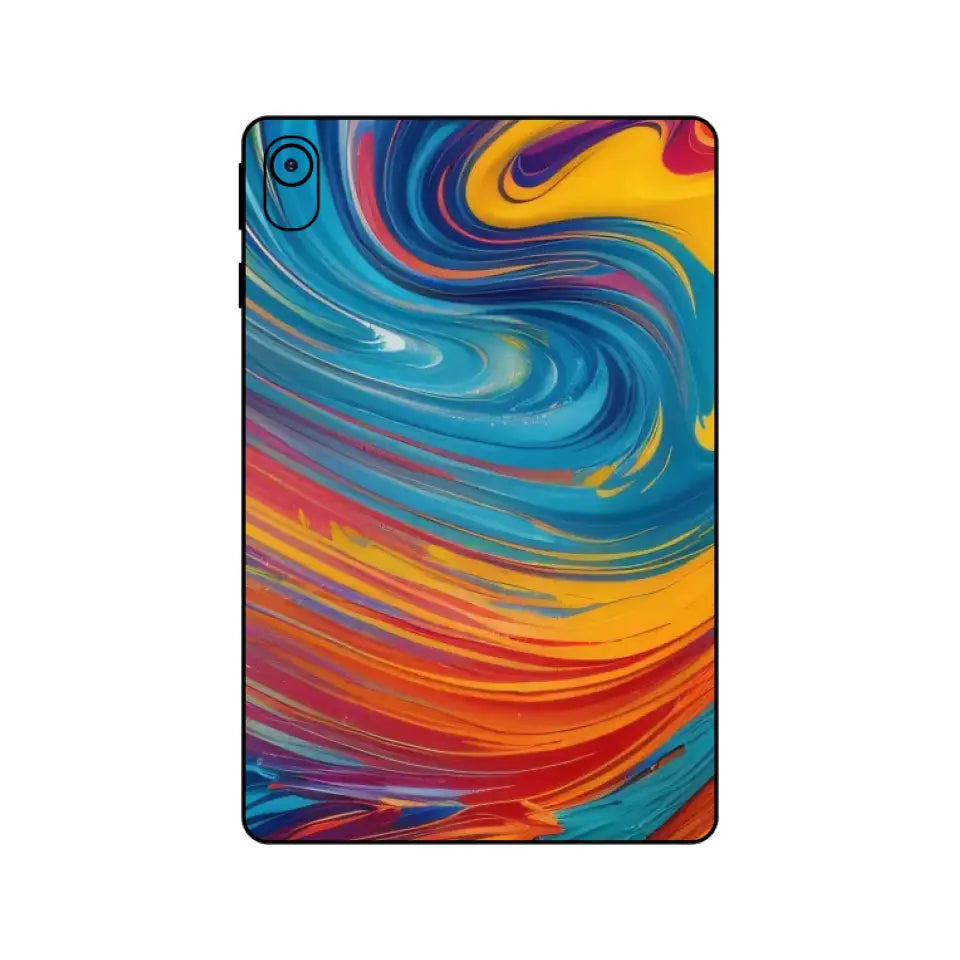 COLORFUL ABSTRACT TABLET SKIN
