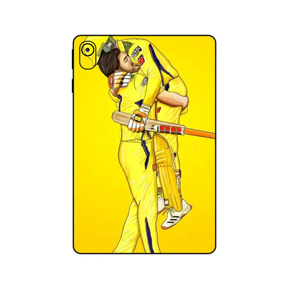DHONI AND RAVINDRA TABLET SKIN