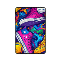 SNEAKERS WITH COLORFULL TABLET SKIN