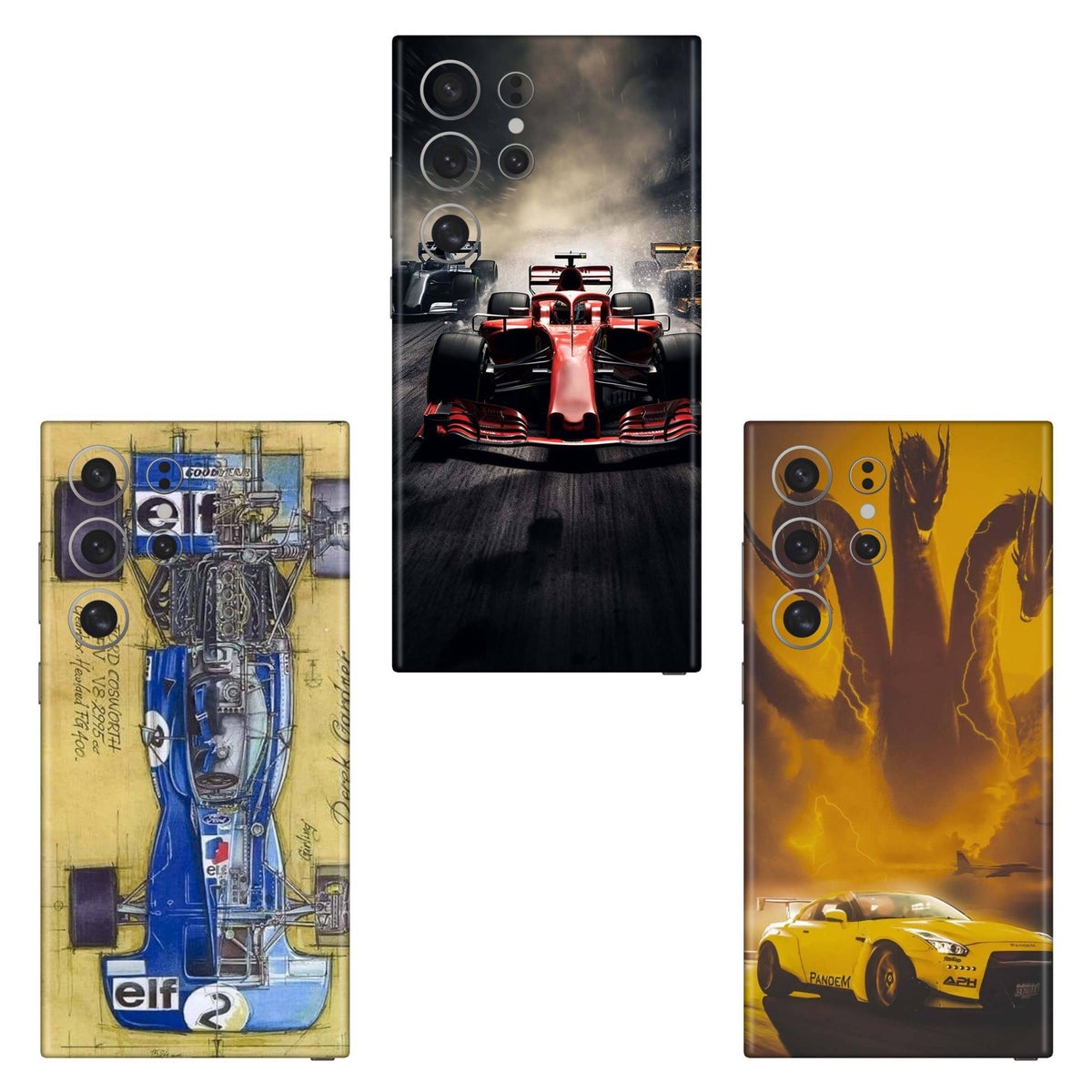 Combo 66 Mobile Skin Pack Of 3 Combo