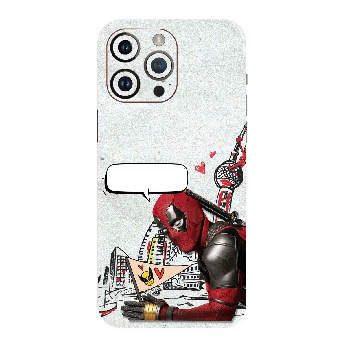 DEADPOOL LOVE MOBILE SKIN