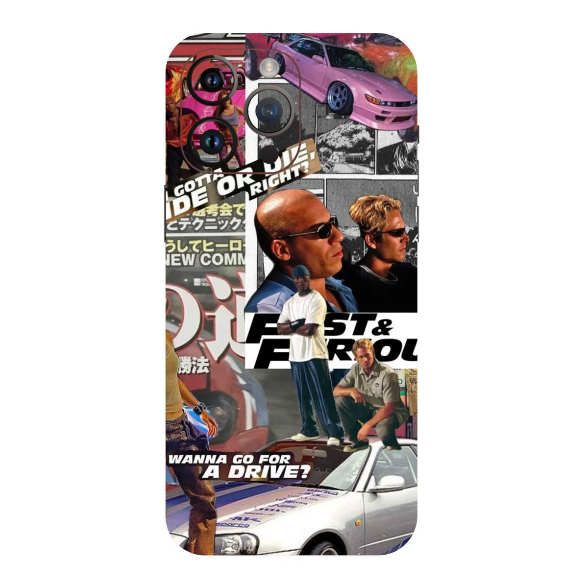 FAST & FURIOUS MOBILE SKIN